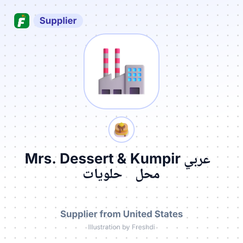 Mrs. Dessert & Kumpir محل حلويات عربي – summary card, no photo uploaded yet
