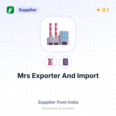 Mrs Exporter And Import  – summary card, no photo uploaded yet