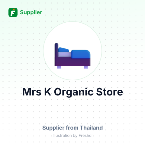 Mrs K Organic Store – summary card, no photo uploaded yet