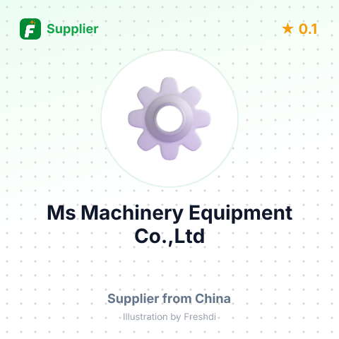 Ms Machinery Equipment Co.,Ltd – summary card, no photo uploaded yet