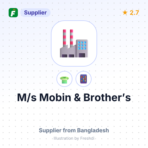 M/s Mobin & Brother’s – summary card, no photo uploaded yet