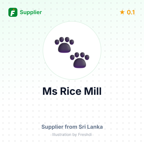 Ms Rice Mill  – summary card, no photo uploaded yet