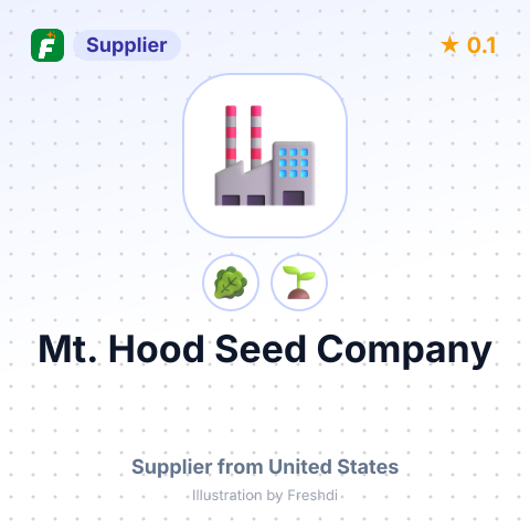 Mt. Hood Seed Company  – summary card, no photo uploaded yet