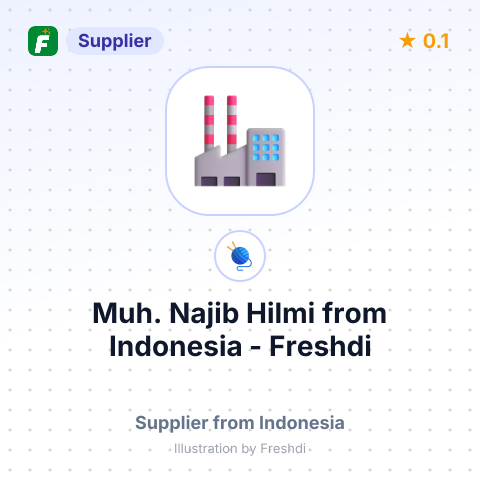 Muh. Najib Hilmi  – summary card, no photo uploaded yet