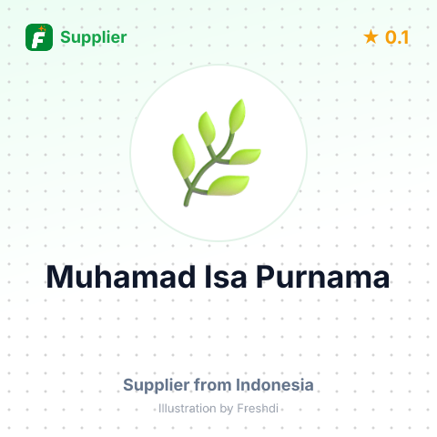 Muhamad Isa Purnama  – summary card, no photo uploaded yet