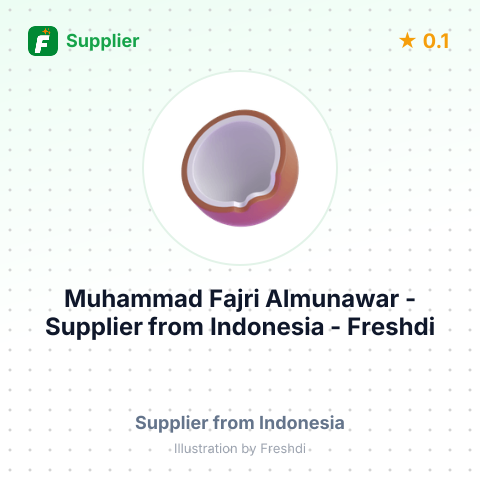 Muhammad Fajri Almunawar  – summary card, no photo uploaded yet