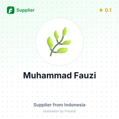 Muhammad Fauzi  – summary card, no photo uploaded yet
