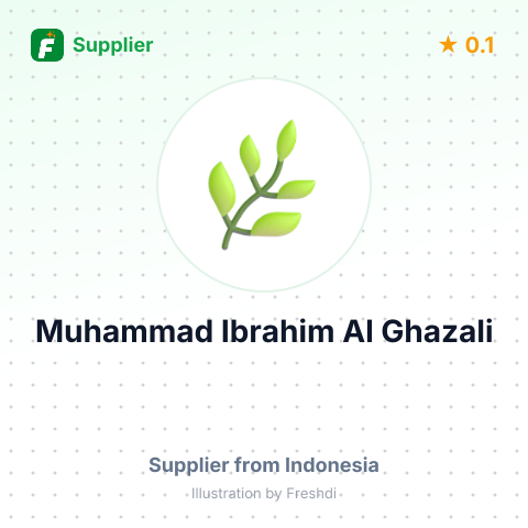 Muhammad Ibrahim Al Ghazali  – summary card, no photo uploaded yet