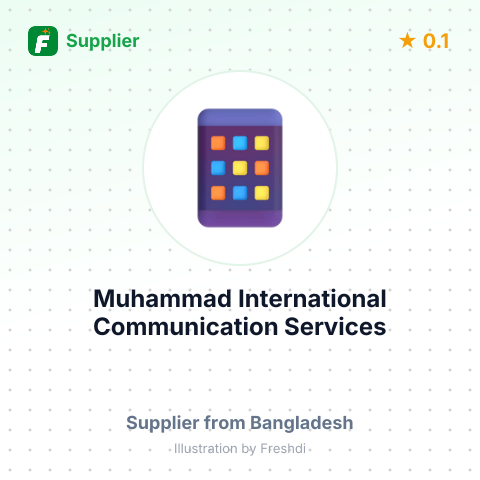 Muhammad International Communication Services  – summary card, no photo uploaded yet