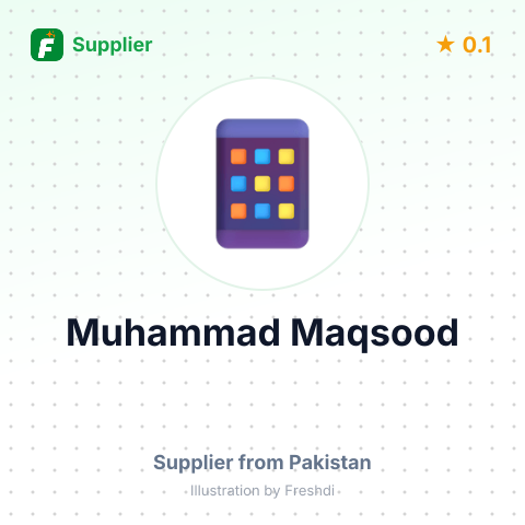 Muhammad Maqsood  – summary card, no photo uploaded yet