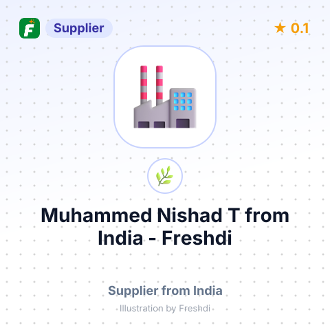 Muhammed  Nishad T  – summary card, no photo uploaded yet