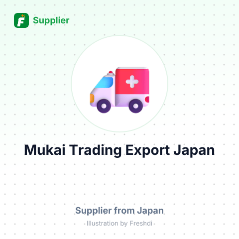 Mukai Trading Export Japan – summary card, no photo uploaded yet