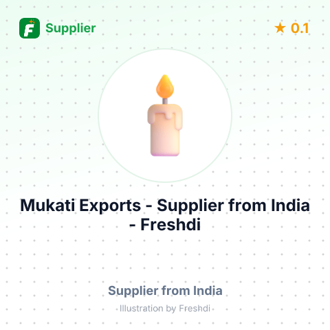 Mukati Exports  – summary card, no photo uploaded yet
