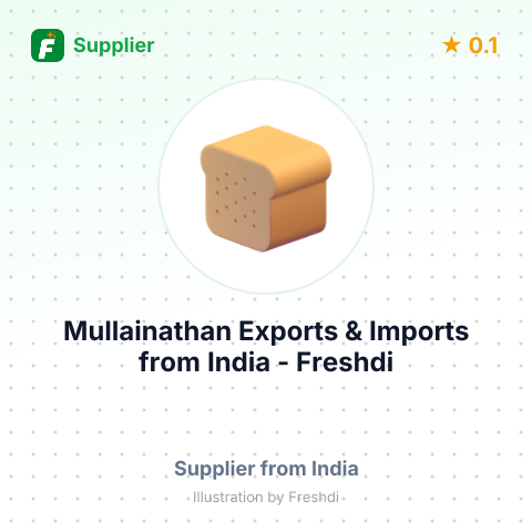 Mullainathan Exports & Imports  – summary card, no photo uploaded yet