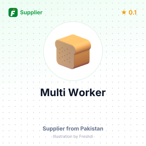 Multi Worker  – summary card, no photo uploaded yet
