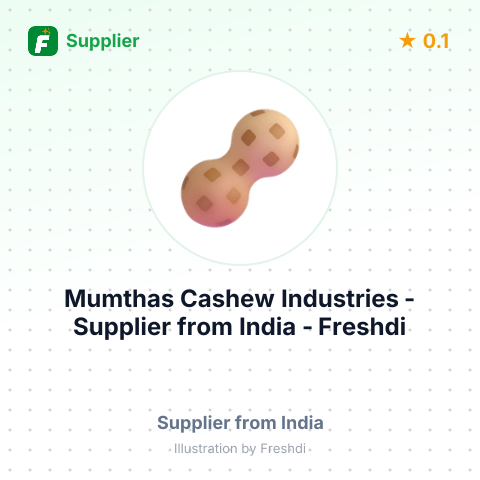 Mumthas Cashew Industries  – summary card, no photo uploaded yet