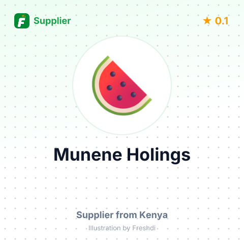 Munene Holings  – summary card, no photo uploaded yet