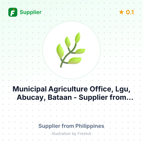 Municipal Agriculture Office, Lgu, Abucay, Bataan  – summary card, no photo uploaded yet