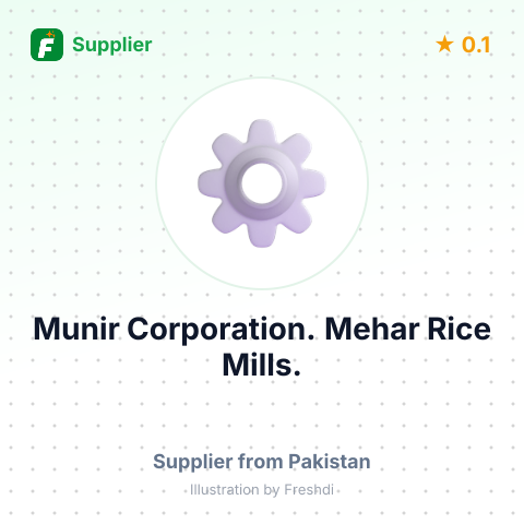 Munir Corporation. Mehar Rice Mills.  – summary card, no photo uploaded yet