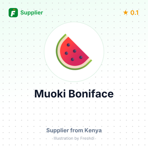 Muoki Boniface  – summary card, no photo uploaded yet