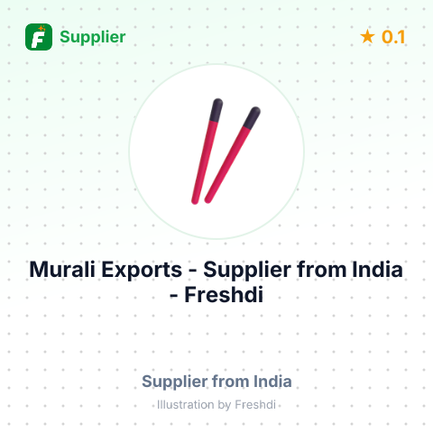 Murali Exports  – summary card, no photo uploaded yet