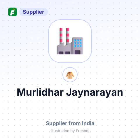Murlidhar Jaynarayan – summary card, no photo uploaded yet