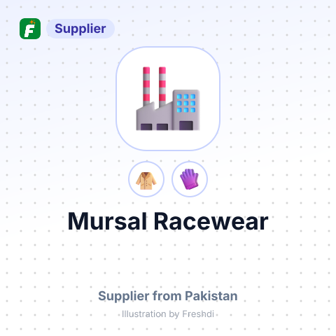 Mursal Racewear – summary card, no photo uploaded yet