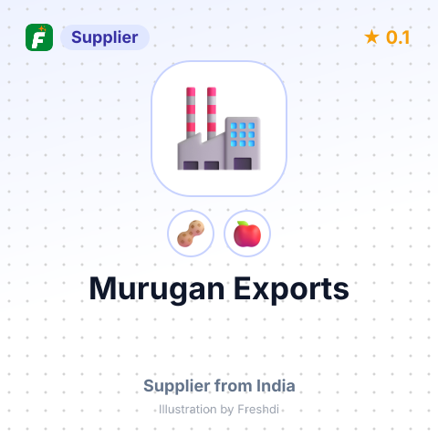 Murugan Exports  – summary card, no photo uploaded yet