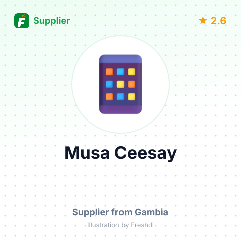 Musa Ceesay – summary card, no photo uploaded yet