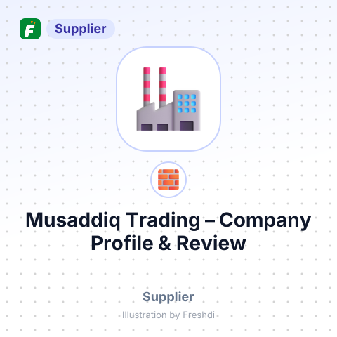 Musaddiq Trading – summary card, no photo uploaded yet