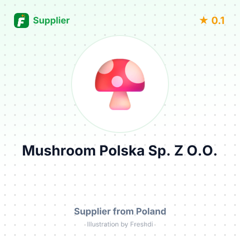Mushroom Polska Sp. Z O.O. – summary card, no photo uploaded yet