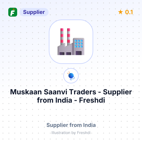 Muskaan Saanvi Traders  – summary card, no photo uploaded yet