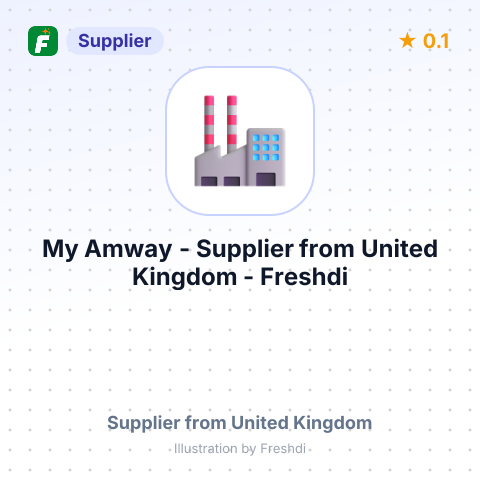 My Amway  – summary card, no photo uploaded yet