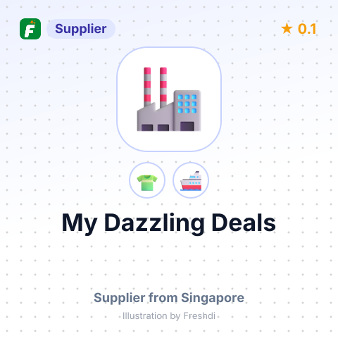 My Dazzling Deals  – summary card, no photo uploaded yet