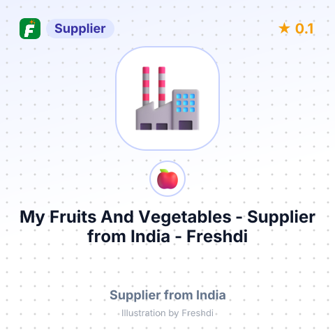 My Fruits And Vegetables  – summary card, no photo uploaded yet