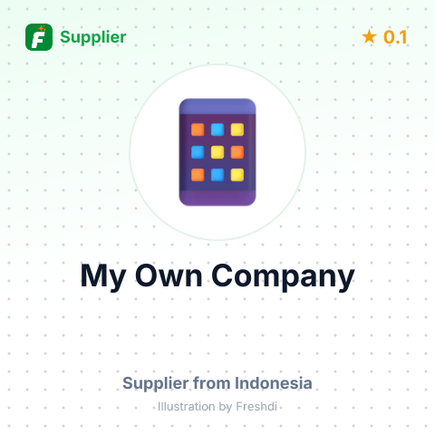 My Own Company  – summary card, no photo uploaded yet