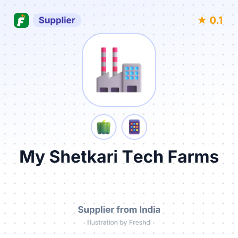 My Shetkari Tech Farms – summary card, no photo uploaded yet