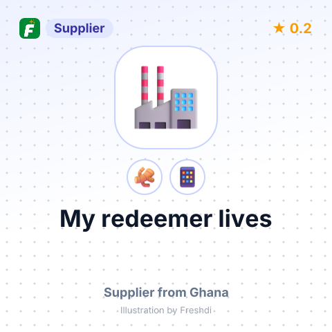 My redeemer lives – summary card, no photo uploaded yet