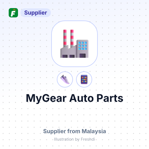 MyGear Auto Parts – summary card, no photo uploaded yet