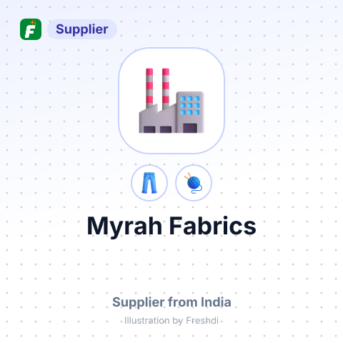 Myrah Fabrics – summary card, no photo uploaded yet
