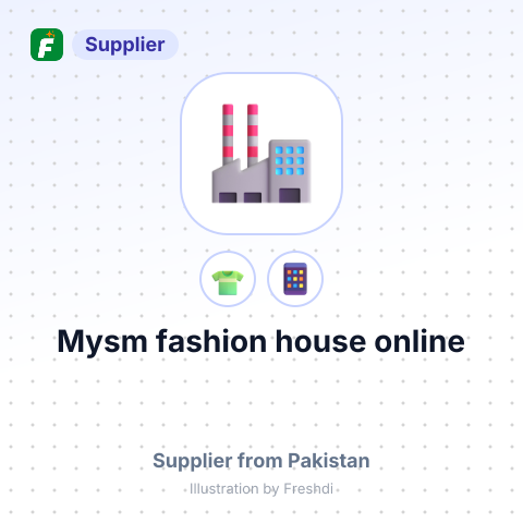 Mysm fashion house online – summary card, no photo uploaded yet