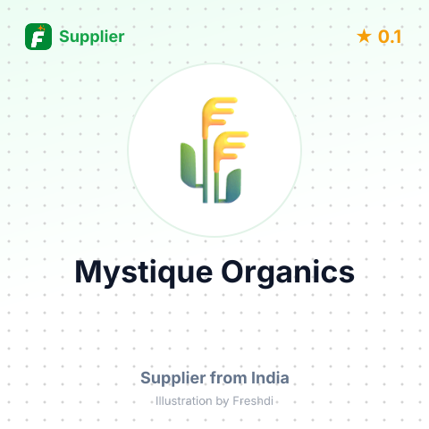Mystique Organics  – summary card, no photo uploaded yet