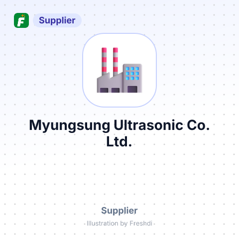 Myungsung Ultrasonic Co., Ltd. – summary card, no photo uploaded yet