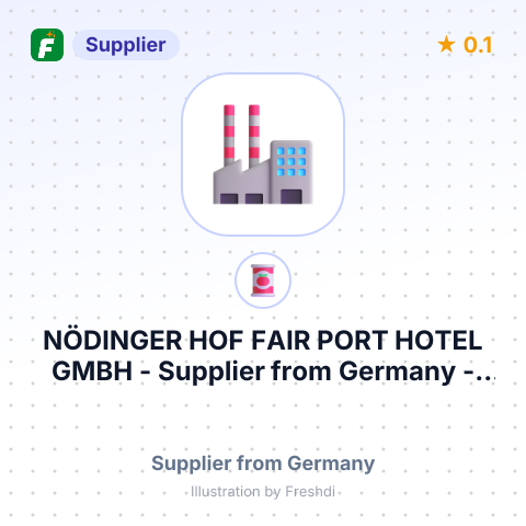 NÖDINGER HOF FAIR PORT HOTEL GMBH – summary card, no photo uploaded yet