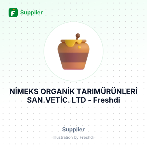 NİMEKS ORGANİK TARIMÜRÜNLERİ SAN.VETİC. LTD – summary card, no photo uploaded yet
