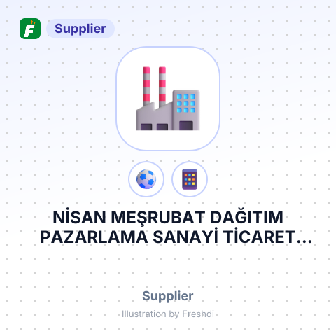 NİSAN MEŞRUBAT DAĞITIM PAZARLAMA SANAYİ TİCARET LİMİTED ŞİRKETİ – summary card, no photo uploaded yet