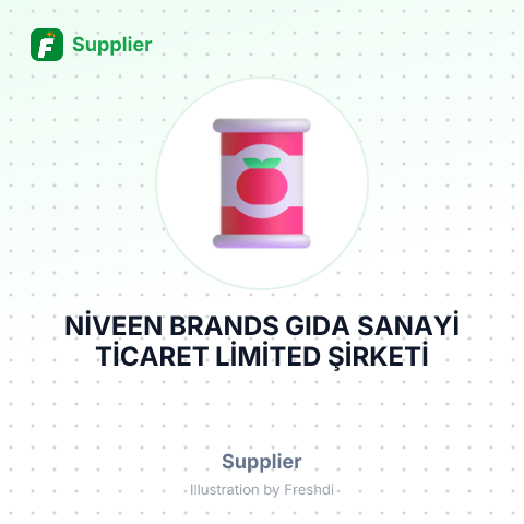 NİVEEN BRANDS GIDA SANAYİ TİCARET LİMİTED ŞİRKETİ – summary card, no photo uploaded yet