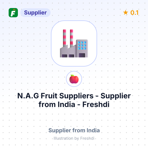 N.A.G Fruit Suppliers  – summary card, no photo uploaded yet