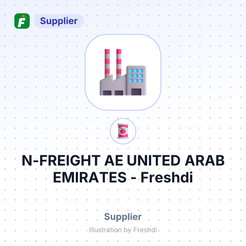 N-FREIGHT AE UNITED ARAB EMIRATES – summary card, no photo uploaded yet