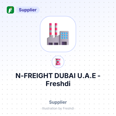 N-FREIGHT DUBAI U.A.E – summary card, no photo uploaded yet